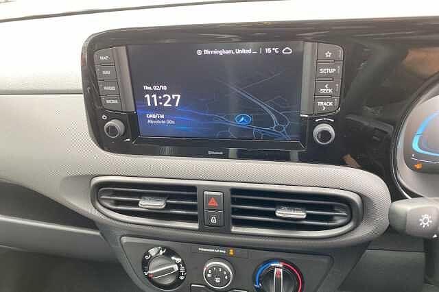 Hyundai I10 5dr Hat 1.0 Mpi 63ps Advance Nav Meta Blue