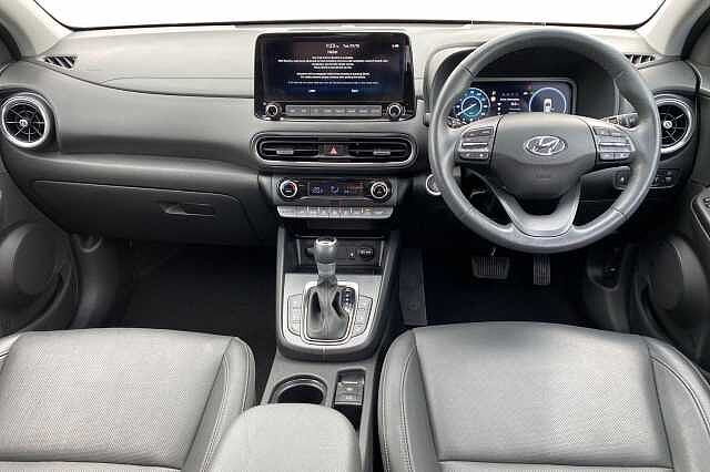 Hyundai KONA 1.6 GDi Hybrid Ultimate 5dr DCT Polar White