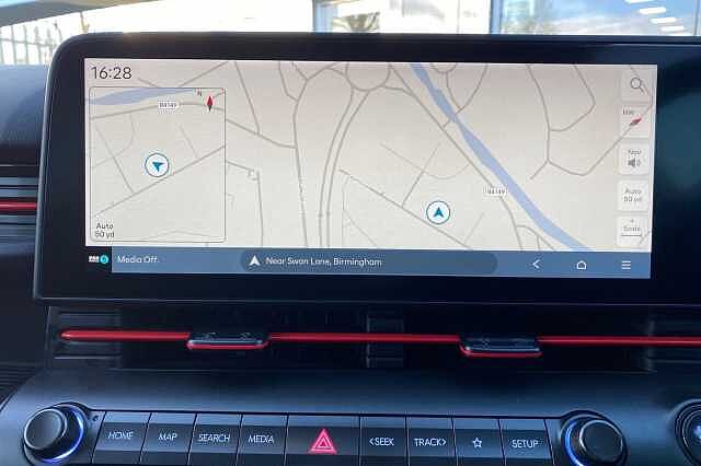 Hyundai KONA 1.6 T-GDi N Line S SUV 5dr Petrol Manual Euro 6 (s/s) (198 ps) Serenity White