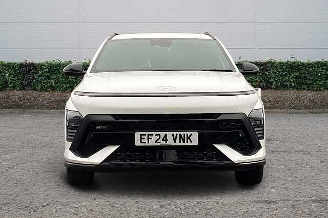 Hyundai KONA 1.6 T-GDi N Line S SUV 5dr Petrol Manual Euro 6 (s/s) (198 ps) Serenity White