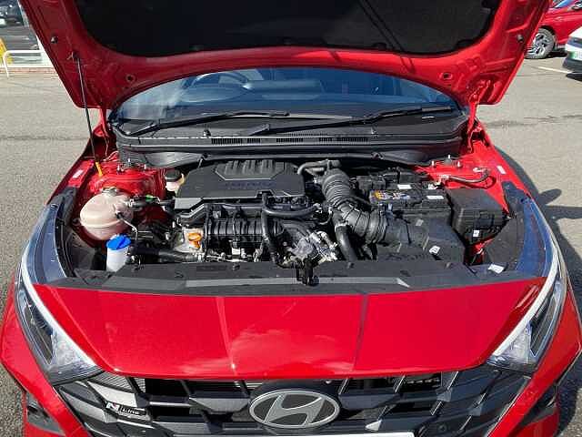 Hyundai I20 1.0 T-GDi N Line S Hatchback 5dr Petrol DCT Euro 6 (s/s) (100 ps) Dragon Red