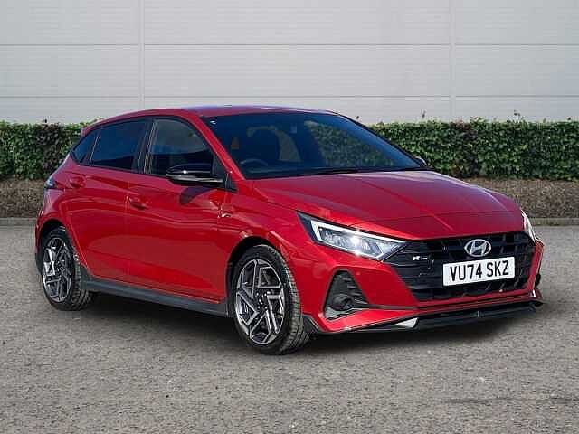 Hyundai I20 1.0 T-GDi N Line S Hatchback 5dr Petrol DCT Euro 6 (s/s) (100 ps) Dragon Red