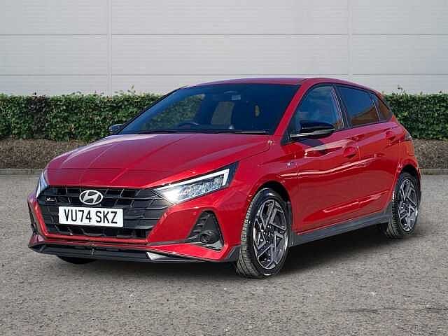 Hyundai I20 1.0 T-GDi N Line S Hatchback 5dr Petrol DCT Euro 6 (s/s) (100 ps) Dragon Red
