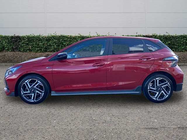 Hyundai I20 1.0 T-GDi N Line S Hatchback 5dr Petrol DCT Euro 6 (s/s) (100 ps) Dragon Red