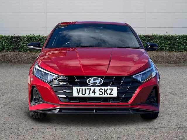 Hyundai I20 1.0 T-GDi N Line S Hatchback 5dr Petrol DCT Euro 6 (s/s) (100 ps) Dragon Red