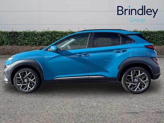 Hyundai KONA 1.6 h-GDi Premium SUV 5dr Petrol Hybrid DCT Euro 6 (s/s) (141 ps) Blue