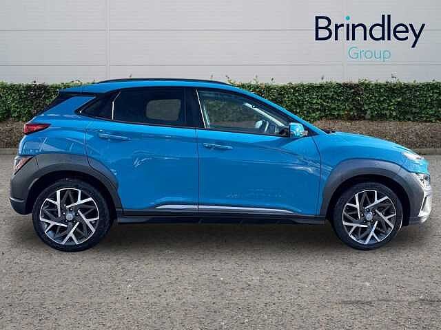 Hyundai KONA 1.6 h-GDi Premium SUV 5dr Petrol Hybrid DCT Euro 6 (s/s) (141 ps) Blue