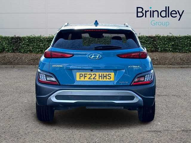 Hyundai KONA 1.6 h-GDi Premium SUV 5dr Petrol Hybrid DCT Euro 6 (s/s) (141 ps) Blue