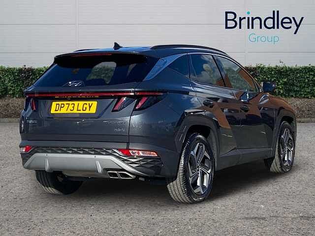 Hyundai TUCSON 1.6 h T-GDi Premium SUV 5dr Petrol Hybrid Auto Euro 6 (s/s) (230 ps) Grey