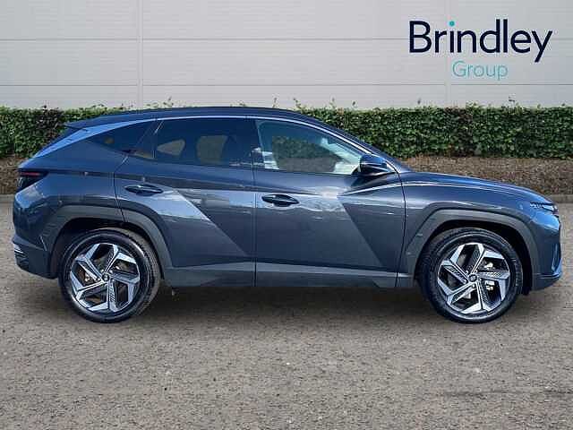 Hyundai TUCSON 1.6 h T-GDi Premium SUV 5dr Petrol Hybrid Auto Euro 6 (s/s) (230 ps) Grey