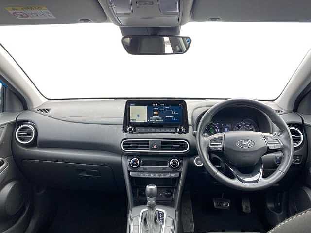 Hyundai KONA 1.6 h-GDi Premium SUV 5dr Petrol Hybrid DCT Euro 6 (s/s) (141 ps) Blue