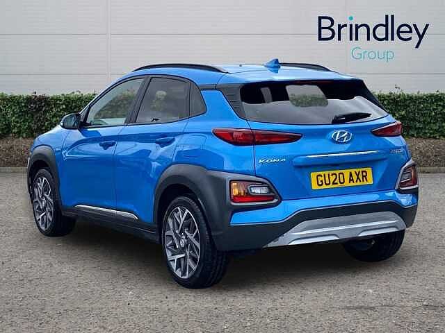 Hyundai KONA 1.6 h-GDi Premium SUV 5dr Petrol Hybrid DCT Euro 6 (s/s) (141 ps) Blue