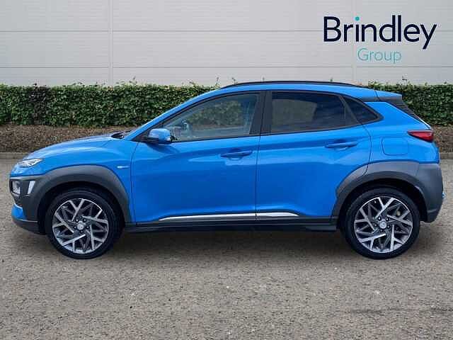 Hyundai KONA 1.6 h-GDi Premium SUV 5dr Petrol Hybrid DCT Euro 6 (s/s) (141 ps) Blue