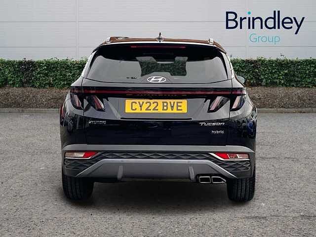 Hyundai TUCSON 1.6 h T-GDi Ultimate SUV 5dr Petrol Hybrid Auto Euro 6 (s/s) (230 ps) Phantom Black