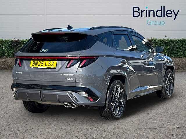 Hyundai TUCSON 1.6T Hybrid N Line S 5dr Auto Ecotronic Grey