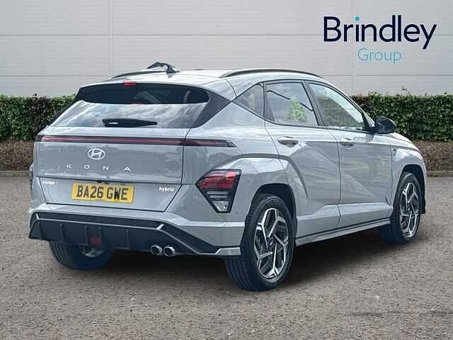 Hyundai KONA 1.6 Hybrid 138 N Line S 5dr DCT [Lux Pack] Cyber Grey