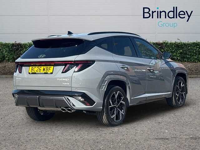 Hyundai TUCSON 1.6T 239 Hybrid N Line Edition 5dr Auto Shadow Grey