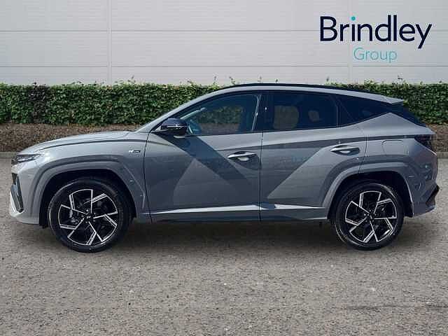 Hyundai TUCSON 1.6T 239 Hybrid N Line Edition 5dr Auto Shadow Grey