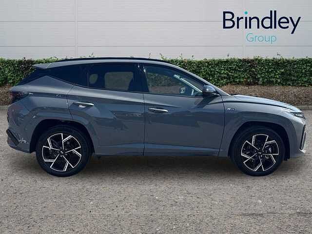 Hyundai TUCSON 1.6T 239 Hybrid N Line Edition 5dr Auto Shadow Grey