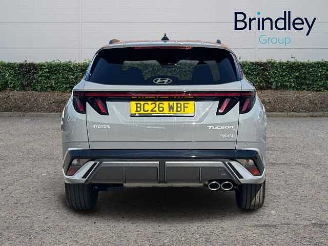 Hyundai TUCSON 1.6T 239 Hybrid N Line Edition 5dr Auto Shadow Grey