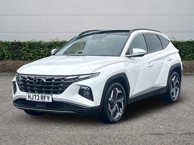 Hyundai TUCSON 1.6 TGDi Hybrid 230 Ultimate 5dr 2WD Auto Serenity White