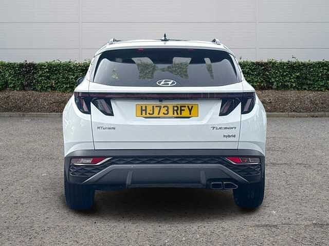 Hyundai TUCSON 1.6 TGDi Hybrid 230 Ultimate 5dr 2WD Auto Serenity White