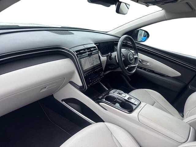 Hyundai TUCSON 1.6 TGDi Hybrid 230 Ultimate 5dr 2WD Auto Serenity White