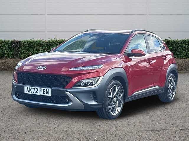 Hyundai KONA 1.6 GDi Hybrid Ultimate 5dr DCT Pulse Red