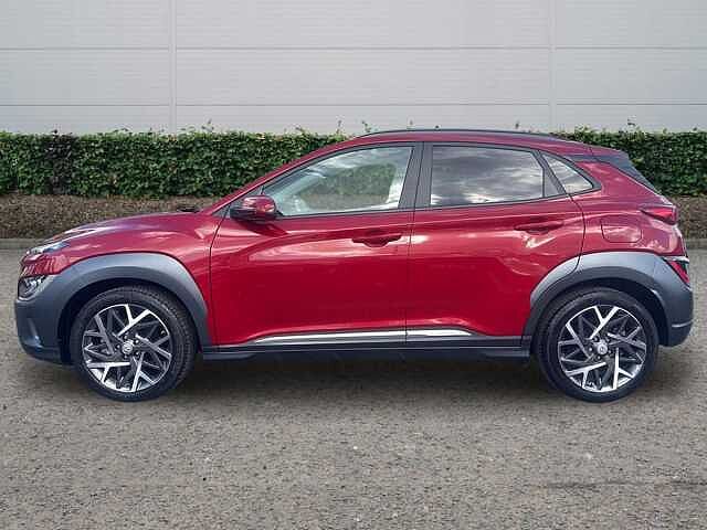 Hyundai KONA 1.6 GDi Hybrid Ultimate 5dr DCT Pulse Red