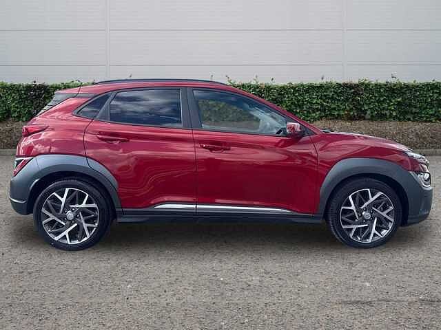 Hyundai KONA 1.6 GDi Hybrid Ultimate 5dr DCT Pulse Red