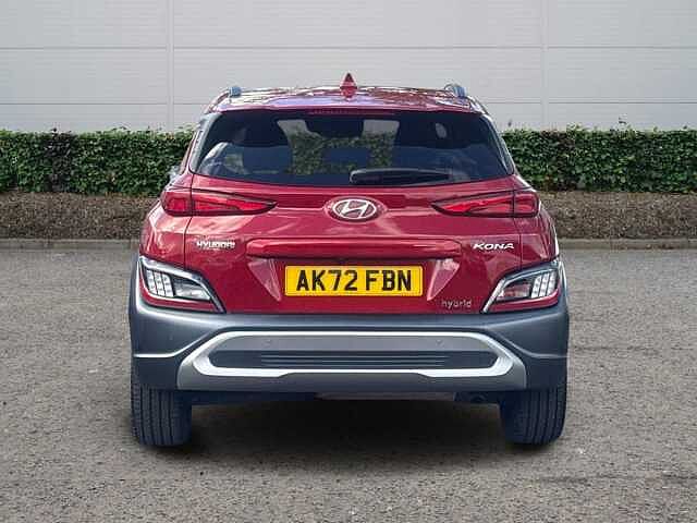 Hyundai KONA 1.6 GDi Hybrid Ultimate 5dr DCT Pulse Red