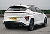 Hyundai KONA 1.6 T-GDi N Line S SUV 5dr Petrol Manual Euro 6 (s/s) (198 ps) Serenity White