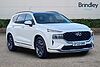 Hyundai SANTA FE 1.6 h T-GDi Ultimate SUV 5dr Petrol Hybrid Auto Euro 6 (s/s) (230 ps) White Cream
