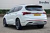 Hyundai SANTA FE 1.6 h T-GDi Ultimate SUV 5dr Petrol Hybrid Auto Euro 6 (s/s) (230 ps) White Cream