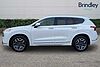 Hyundai SANTA FE 1.6 h T-GDi Ultimate SUV 5dr Petrol Hybrid Auto Euro 6 (s/s) (230 ps) White Cream