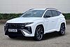 Hyundai TUCSON 1.6t Hybrid 215ps N Line Au Serenity White