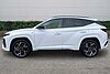 Hyundai TUCSON 1.6t Hybrid 215ps N Line Au Serenity White